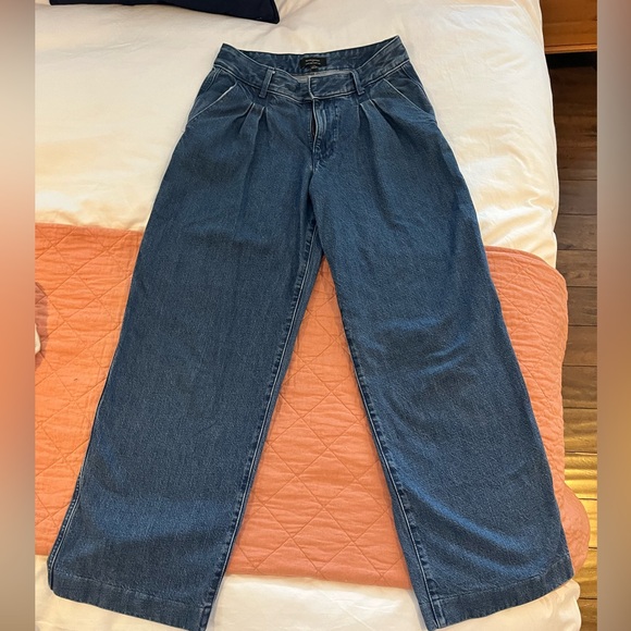 LUXE HIGH-RISE TROUSER JEAN size 27 - Picture 2 of 3